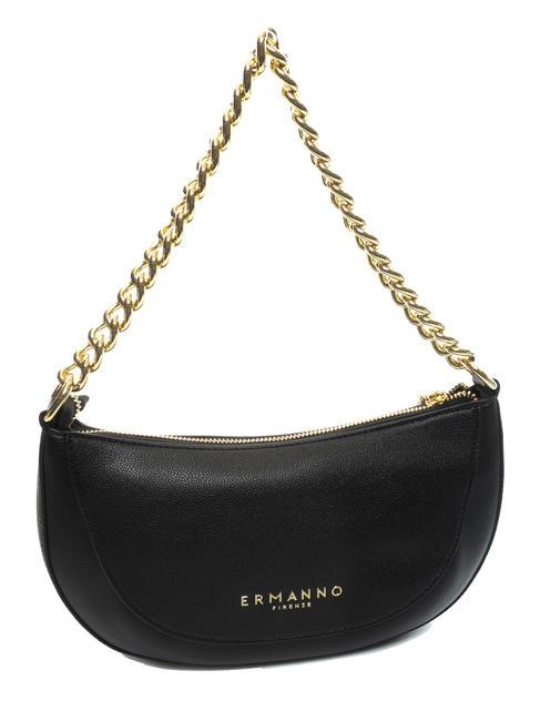 OLLY Sac &agrave; bandouli&egrave;re avec cha&icirc;ne le noir - Sacs pour Femme