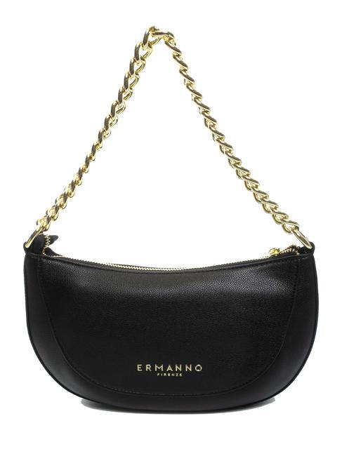 OLLY Sac &agrave; bandouli&egrave;re avec cha&icirc;ne le noir - Sacs pour Femme