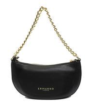 ERMANNO SCERVINO OLLY Sac &agrave; bandouli&egrave;re avec cha&icirc;ne le noir - Sacs pour Femme - 4