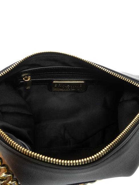 OLLY Sac &agrave; bandouli&egrave;re avec cha&icirc;ne le noir - Sacs pour Femme