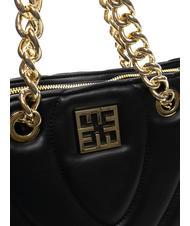 ERMANNO SCERVINO PAMELA Sac &agrave; main avec cha&icirc;ne le noir - Sacs pour Femme - 3