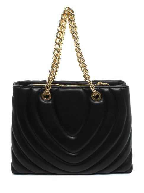 PAMELA Sac &agrave; main avec cha&icirc;ne le noir - Sacs pour Femme