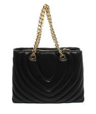 ERMANNO SCERVINO PAMELA Sac &agrave; main avec cha&icirc;ne le noir - Sacs pour Femme - 4