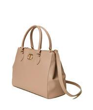 TWINSET OVAL T Sac fourre-tout avec bandouli&egrave;re taupe clair - Sacs pour Femme - 2