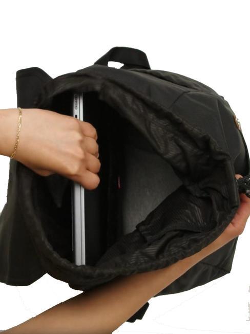 RETREAT Sac à dos ton noir - Sacs à dos pour l'École & les Loisirs