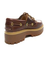 TIMBERLAND BOAT Chaussures bateau montantes en cuir biere de Racine - Chaussures Femme - 3