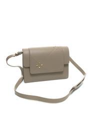 BORBONESE CARRE Bandouli&egrave;re avec rabat Colombe - Sacs pour Femme - 2