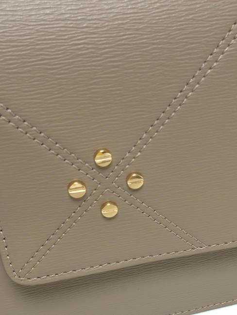 CARRE Bandouli&egrave;re avec rabat Colombe - Sacs pour Femme