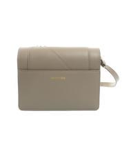 BORBONESE CARRE Bandouli&egrave;re avec rabat Colombe - Sacs pour Femme - 4