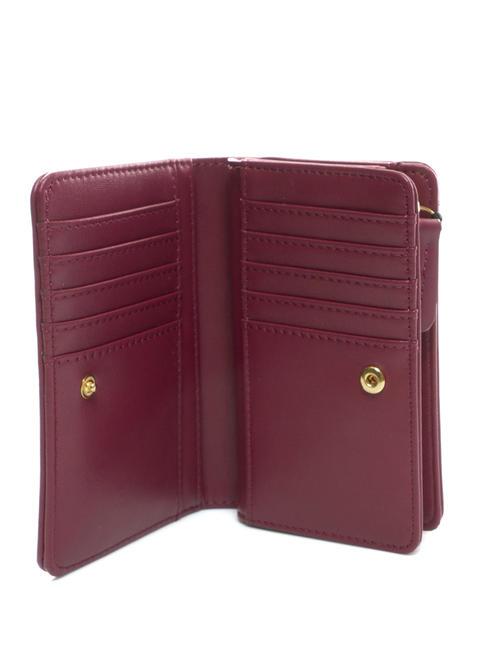 MIDDLE Portefeuille moyen &eacute;clat framboise - Portefeuilles Femme