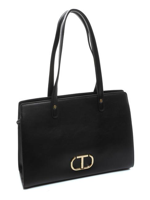 OVAL T Sac &agrave; main noir - Sacs pour Femme