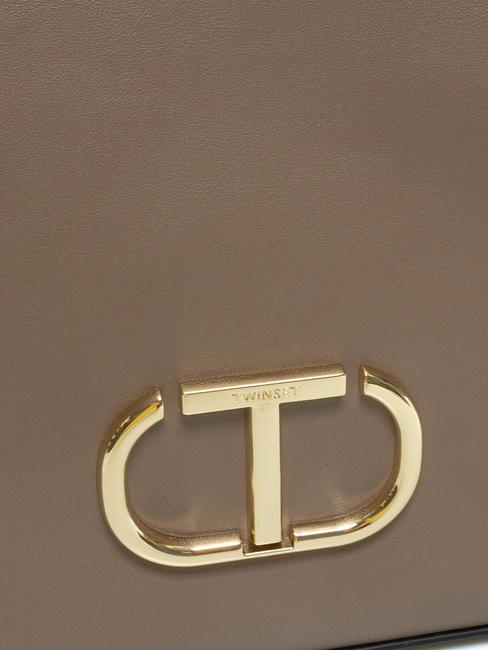 OVAL T Sac &agrave; main taupe - Sacs pour Femme