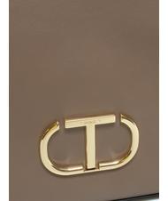 TWINSET OVAL T Sac &agrave; main taupe - Sacs pour Femme - 3