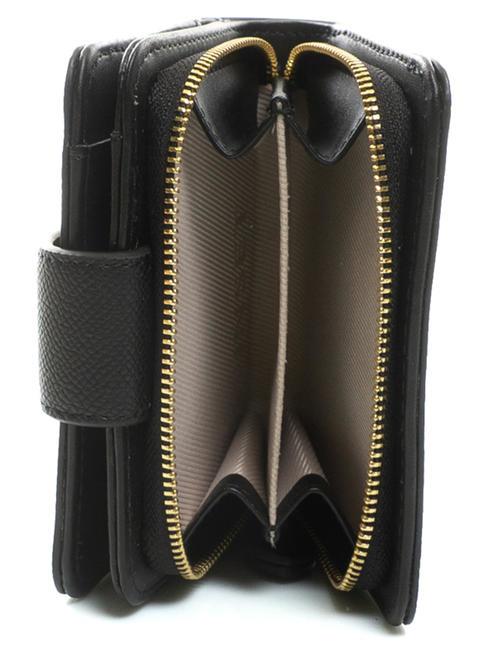 OVAL T Petit portefeuille noir - Portefeuilles Femme