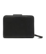 TWINSET OVAL T Petit portefeuille noir - Portefeuilles Femme - 3