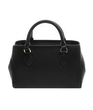 TWINSET OVAL T Sac &agrave; main avec bandouli&egrave;re noir - Sacs pour Femme - 4