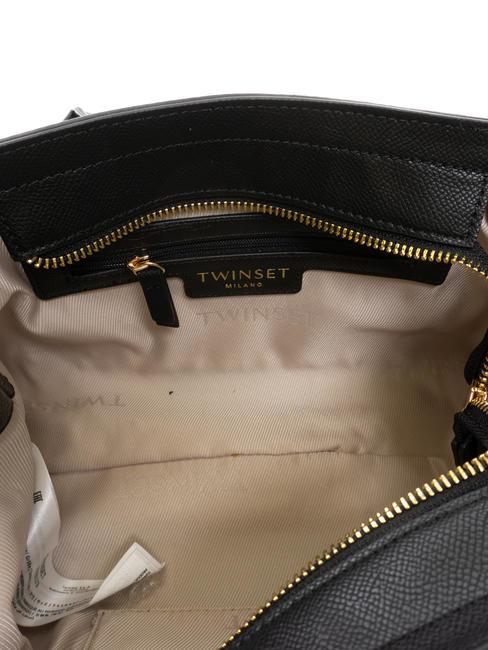 OVAL T Sac &agrave; main avec bandouli&egrave;re noir - Sacs pour Femme