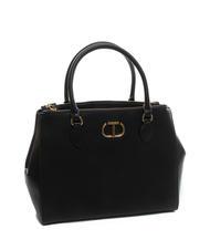 TWINSET OVAL T Sac fourre-tout avec bandouli&egrave;re noir - Sacs pour Femme - 2