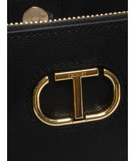 TWINSET OVAL T Sac fourre-tout avec bandouli&egrave;re noir - Sacs pour Femme - 3