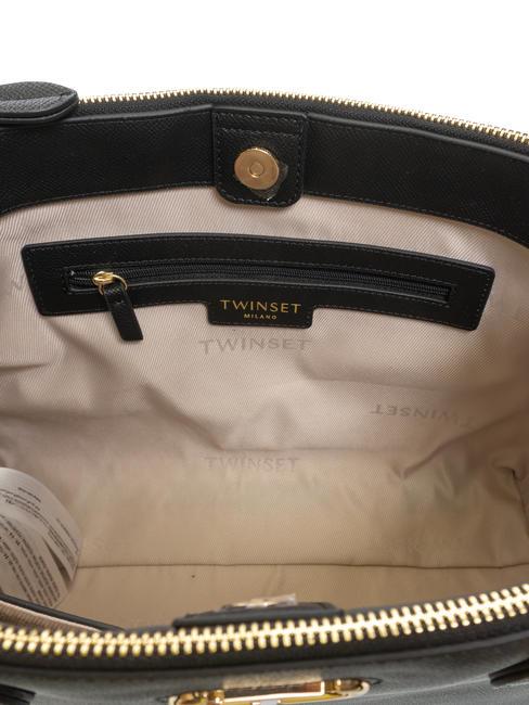 OVAL T Sac fourre-tout avec bandouli&egrave;re noir - Sacs pour Femme