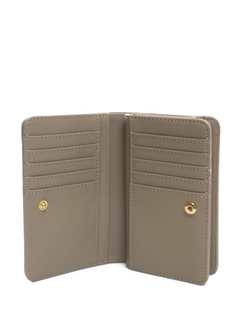 MIDDLE Portefeuille moyen taupe - Portefeuilles Femme