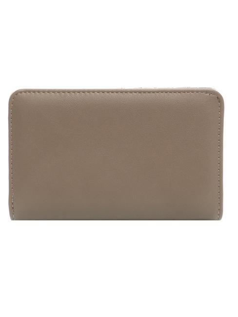 MIDDLE Portefeuille moyen taupe - Portefeuilles Femme
