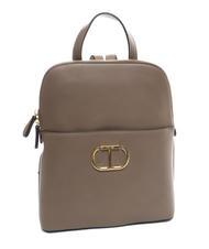 TWINSET OVAL T Sac &agrave; dos taupe - Sacs pour Femme - 4