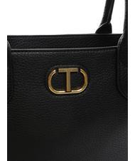 TWINSET OVAL T Sac &agrave; main noir - Sacs pour Femme - 3