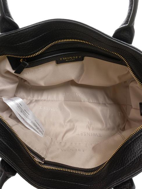OVAL T Sac &agrave; main noir - Sacs pour Femme