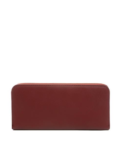 NEW OVAL T Grand portefeuille &eacute;clat framboise - Portefeuilles Femme