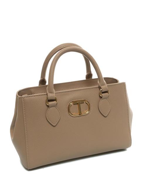 OVAL T Sac &agrave; main avec bandouli&egrave;re taupe clair - Sacs pour Femme