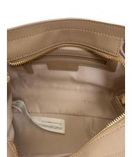 TWINSET OVAL T Sac &agrave; main avec bandouli&egrave;re taupe clair - Sacs pour Femme - 5
