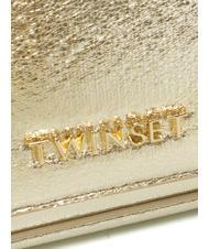 TWINSET CLUTCH Sac plastifi&eacute; platine - Sacs pour Femme - 3