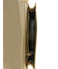 TWINSET CLUTCH Sac plastifi&eacute; platine - Sacs pour Femme - 5