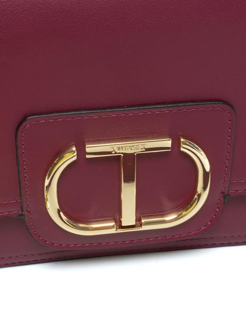OVAL T Bandouli&egrave;re avec rabat &eacute;clat framboise - Sacs pour Femme