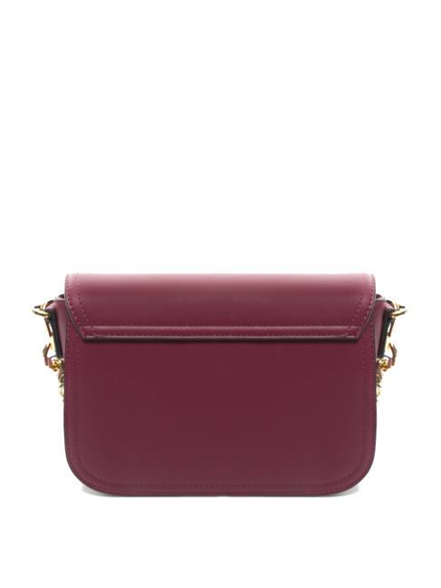 OVAL T Bandouli&egrave;re avec rabat &eacute;clat framboise - Sacs pour Femme