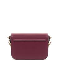 TWINSET OVAL T Bandouli&egrave;re avec rabat &eacute;clat framboise - Sacs pour Femme - 3