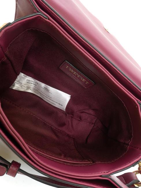 OVAL T Bandouli&egrave;re avec rabat &eacute;clat framboise - Sacs pour Femme