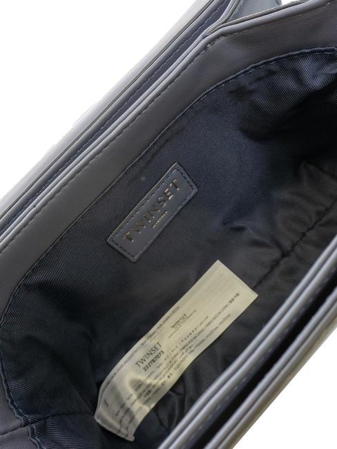 OVAL T Bandouli&egrave;re avec rabat bleu gris - Sacs pour Femme