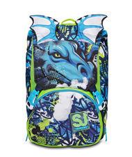 SJGANG DRAGGHY BOY Grand sac &agrave; dos extensible bleu - Sacs &agrave; dos pour l'&Eacute;cole & les Loisirs - 2