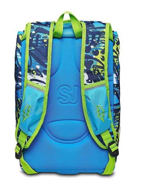 DRAGGHY BOY Grand sac &agrave; dos extensible bleu - Sacs &agrave; dos pour l'&Eacute;cole & les Loisirs