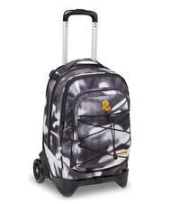 INVICTA NEW PLUG FANTASY Sac &agrave; dos Trolley amovible, 2 roues abat-jour noir - Sacs &agrave; dos &agrave; roulettes - 3