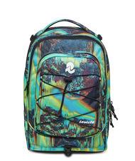 INVICTA NEW PLUG FANTASY Sac &agrave; dos Trolley amovible, 2 roues bleu num&eacute;rique - Sacs &agrave; dos &agrave; roulettes - 2