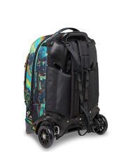 INVICTA NEW PLUG FANTASY Sac &agrave; dos Trolley amovible, 2 roues bleu num&eacute;rique - Sacs &agrave; dos &agrave; roulettes - 7