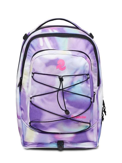 NEW PLUG FANTASY Sac &agrave; dos Trolley amovible, 2 roues tons pastel - Sacs &agrave; dos &agrave; roulettes