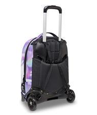 INVICTA NEW PLUG FANTASY Sac &agrave; dos Trolley amovible, 2 roues tons pastel - Sacs &agrave; dos &agrave; roulettes - 4