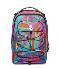 INVICTA NEW PLUG FANTASY Sac &agrave; dos Trolley amovible, 2 roues num&eacute;rique multicolore - Sacs &agrave; dos &agrave; roulettes - 2