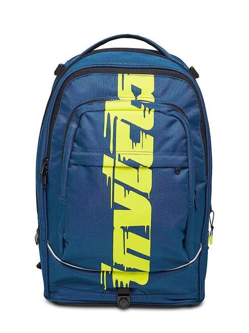 NEW PLUG LOGO Sac &agrave; dos Trolley amovible, 2 roues trunavy - Sacs &agrave; dos &agrave; roulettes