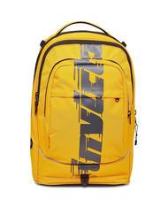 INVICTA NEW PLUG LOGO Sac &agrave; dos Trolley amovible, 2 roues safran - Sacs &agrave; dos &agrave; roulettes - 2