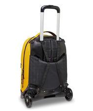 INVICTA NEW PLUG LOGO Sac &agrave; dos Trolley amovible, 2 roues safran - Sacs &agrave; dos &agrave; roulettes - 4